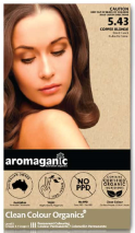 Aromaganic Organic Based Hair Colour 5.43 Copper Blonde