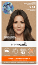 Aromaganic Clean Colour Organics Hair Colour 5.63 Rich Chocolate Brunette