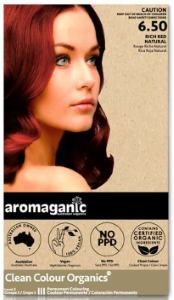 Aromaganic Organic Based Hair Colour 6.50 Rich Red - Natural