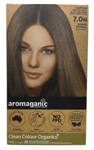 Aromaganic Organic Based Hair Colour 7.0N Blonde - Natural