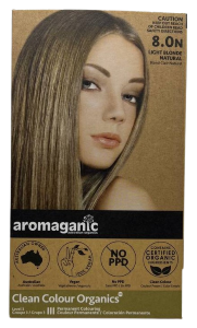 Aromaganic Organic Based Hair Colour 8.0N Light Blonde - Natural