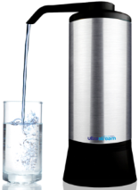 Alkaway Ultrastream Alkaliser Water Filter System Silver/Black + 75 pH Test Strips