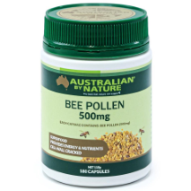 Australian By Nature Bee Pollen 500mg 180 Capsules