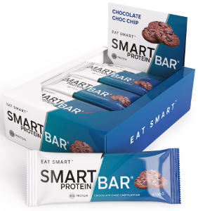 Smart Protein Bar Chocolate Choc Chip 60g Box of 12