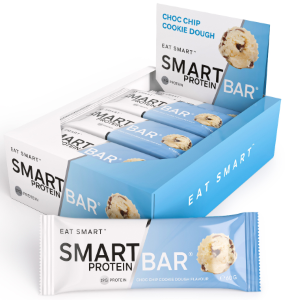 Smart Protein Bar Choc Chip Cookie Dough 60g Box of 12