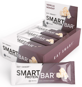 Smart Protein Bar Vanilla Nougat 60g Box of 12