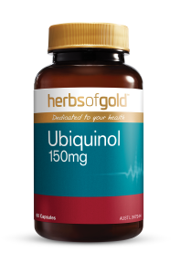 Herbs Of Gold Ubiquinol 150mg 60 Capsules