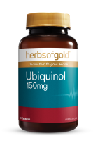Herbs Of Gold Ubiquinol 150mg 60 Capsules