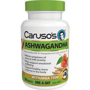 Caruso's Ashwagandha 7500 50 Tablets