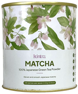 Kintra Foods Matcha 100% Japanese Green Tea Powder 110g