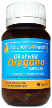 Solutions 4 Health Oil of Wild Oregano 60 Vege Capsules