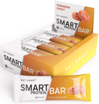 Smart Protein Bar Cinnamon Donut 60g Box of 12