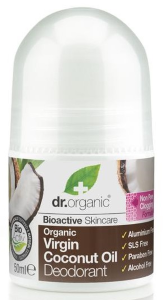 Dr Organic Coconut Oil Roll-on Deodorant 50mL