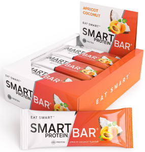 Smart Protein Bar Apricot Coconut 60g Box of 12