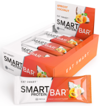 Smart Protein Bar Apricot Coconut 60g Box of 12