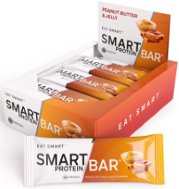 Smart Protein Bar Peanut Butter Jelly 60g Box of 12