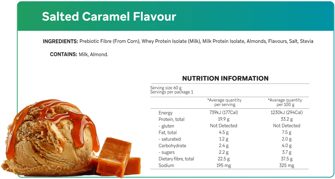 Smart Protein Bar Salted Caramel