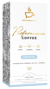 Before You Speak PERFORMANCE Coffee 30 Sachets Assorted